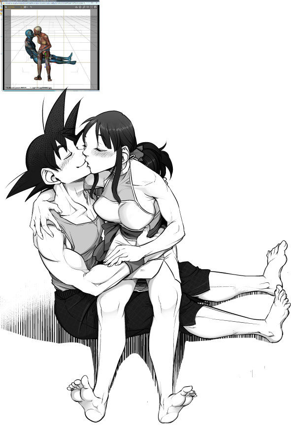 [Harunaga Makito] Flirting Practice parts 1-10 (Dragon Ball) [はるまき (晴永牧兎)] DBイチャイチャ練習まとめ (ドラゴンボール)
