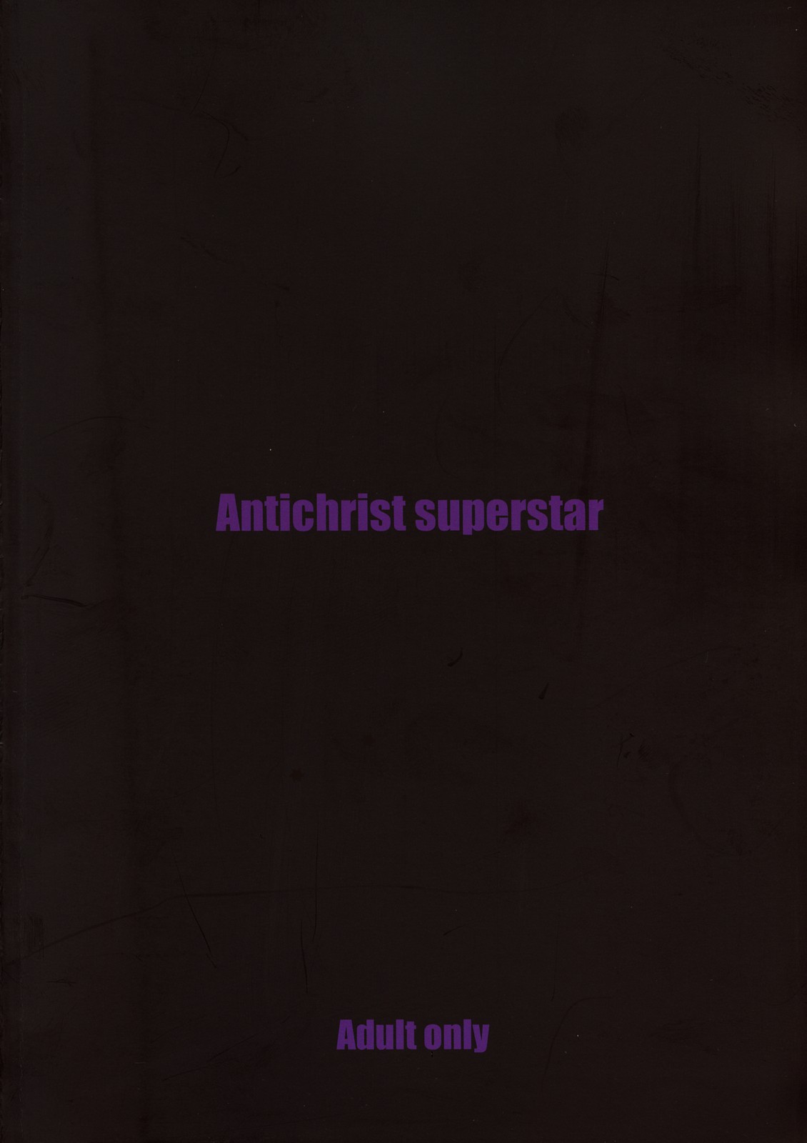 Antichrist Superstar by Motchie 