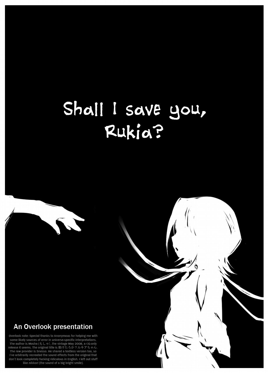 [Bleach] Shall I Save You Rukia? [ENG] 