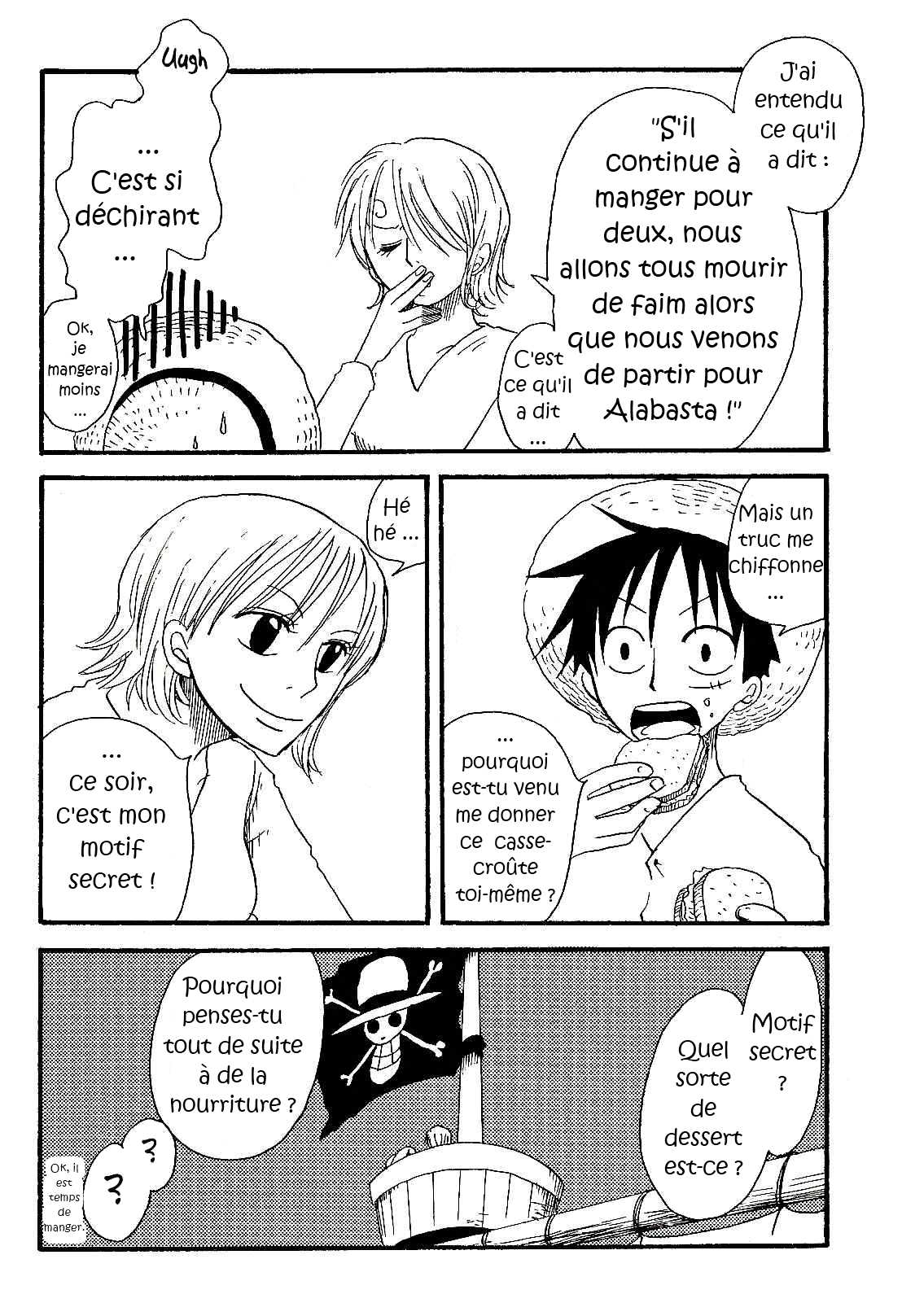 [CHANNEL KING (Fujisaki Kazuko)] Dakishimetara Kisu wo Shiyou. (One Piece) [French] 