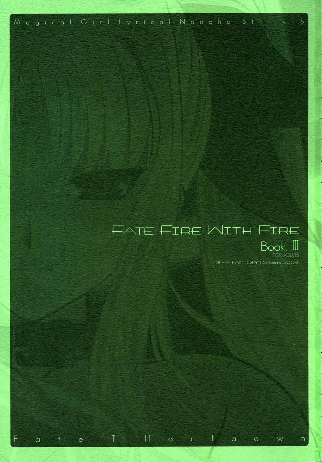 (C76) [DIEPPE FACTORY Darkside] FATE FIRE WITH FIRE 3 (Mahou Shoujo Lyrical Nanoha)(korean) (C76) (同人誌) [DIEPPE FACTORY Darkside] FATE FIRE WITH FIRE 3 (魔法少女リリカルなのは)