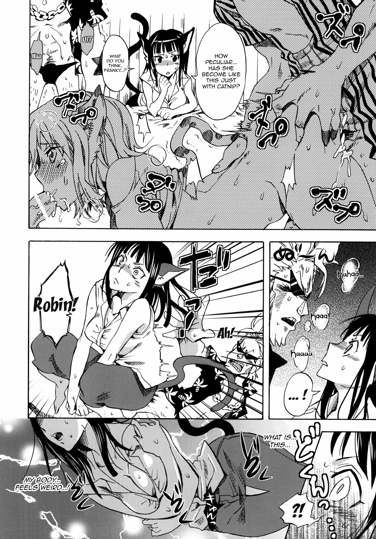 [Kurione-sha (YU-RI)] Neko Neko No Mi (One Piece) [English] =Ero Manga Girls & maipantsu= 