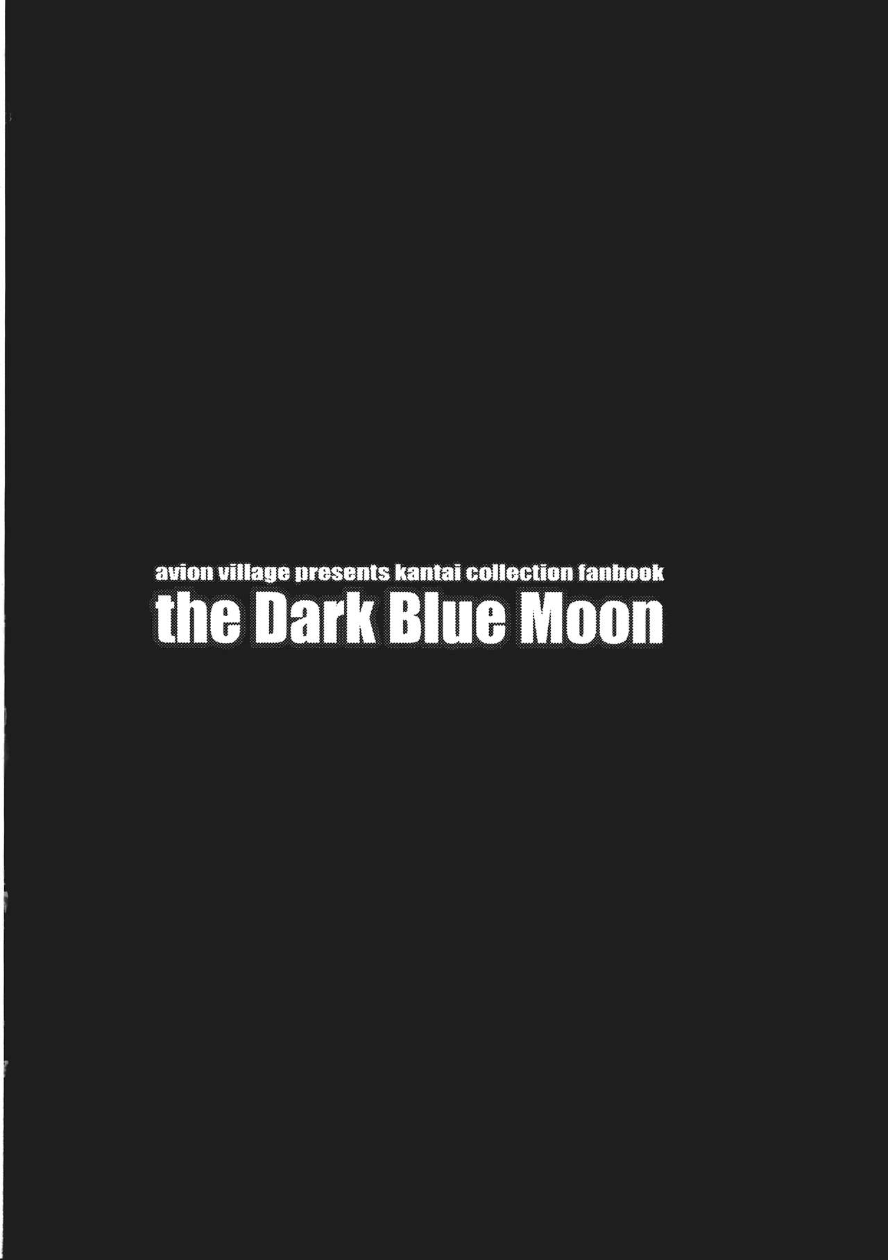(C85) [Avion Village (Johnny)] the Dark Blue Moon (Kantai Collection -KanColle-) [Chinese] [HGD MangaBase汉化] (C85) [アビオン村 (ジョニー)] the Dark Blue Moon (艦隊これくしょん-艦これ-) [中国翻訳]