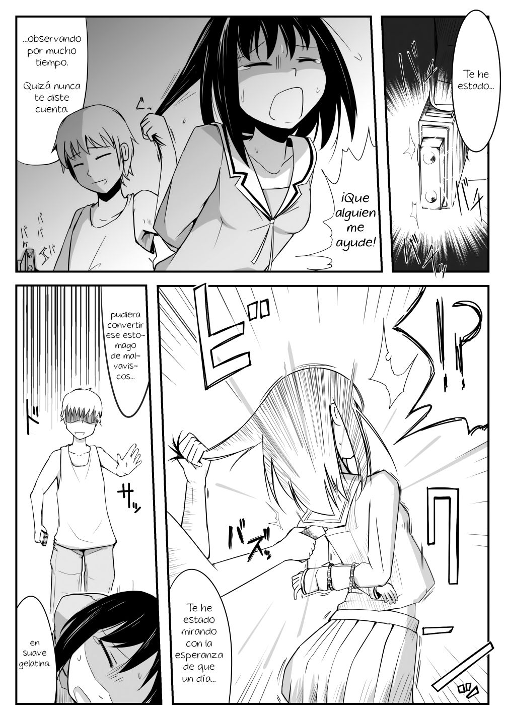 [nnS] Manga About Viciously Beating Osaka’s Stomach [Spanish] =Keta-I no Fansub= 