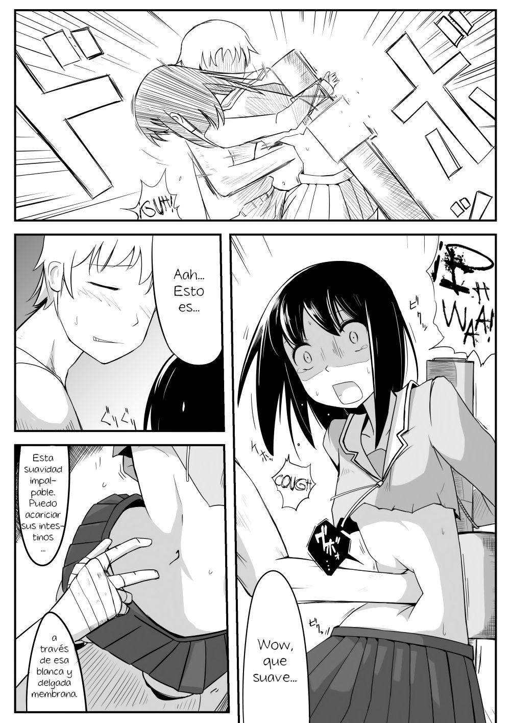 [nnS] Manga About Viciously Beating Osaka’s Stomach [Spanish] =Keta-I no Fansub= 