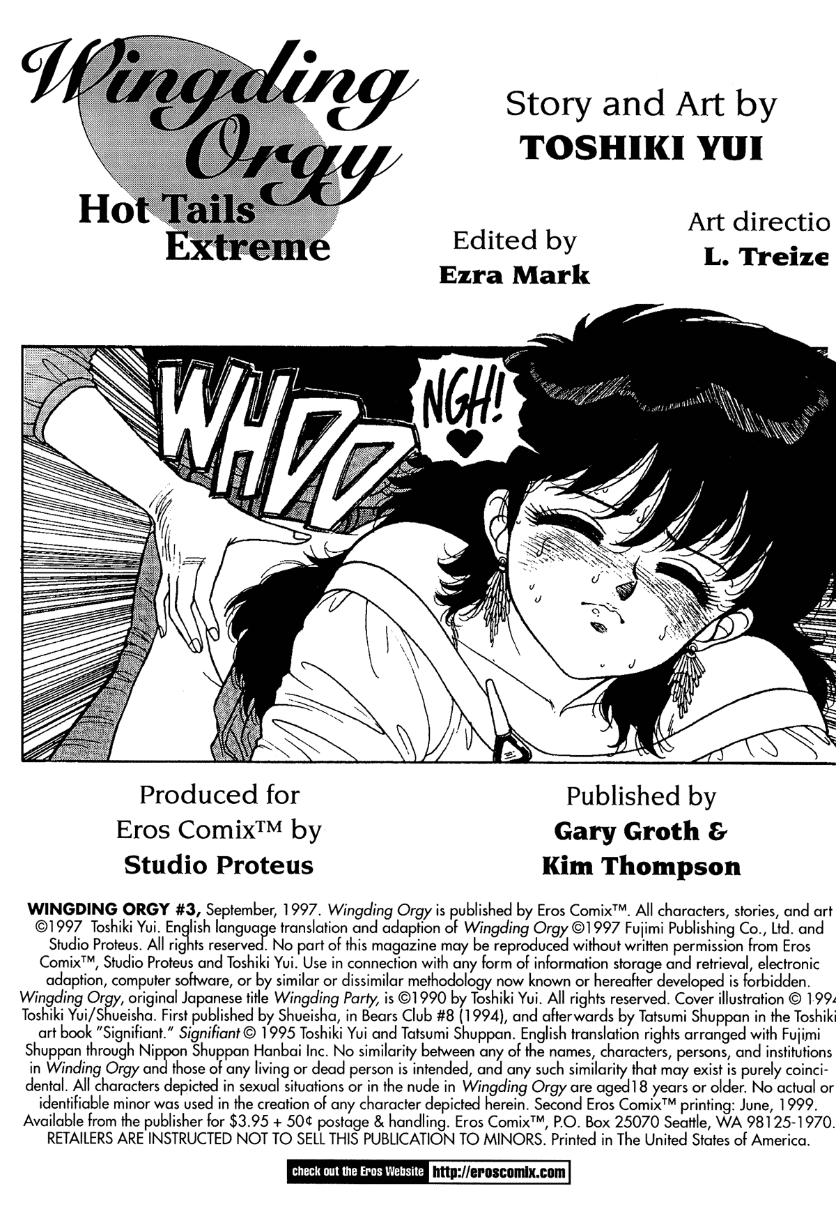 [Toshiki Yui] Wingding Orgy: Hot Tails Extreme #3 [English] 
