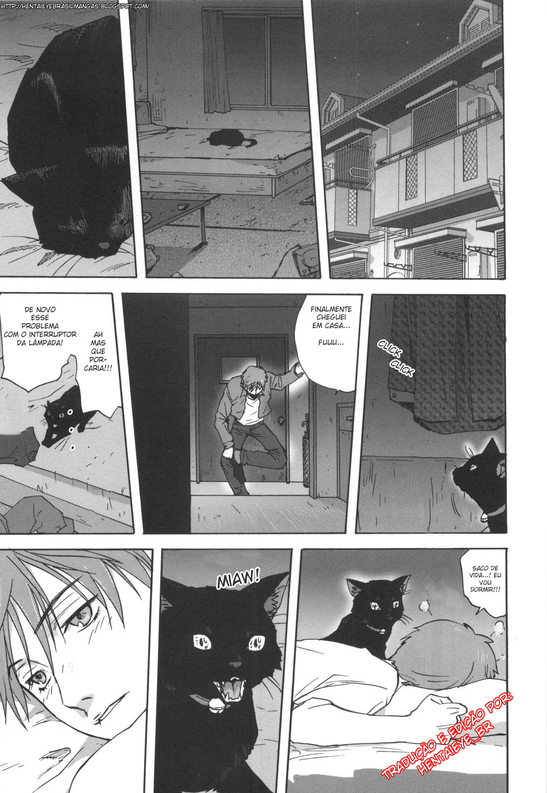 [HentaiEye_BR] Chegou a Vez dos Gatos Cuidarem de Seus Donos (Cat&#039;s Care) (BR) [RENEWED] 