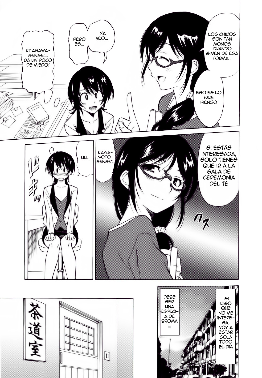 [Ero-manga]Otono Natsu, A Female Teacher&#039;s Sigh (Espa&ntilde;ol) 