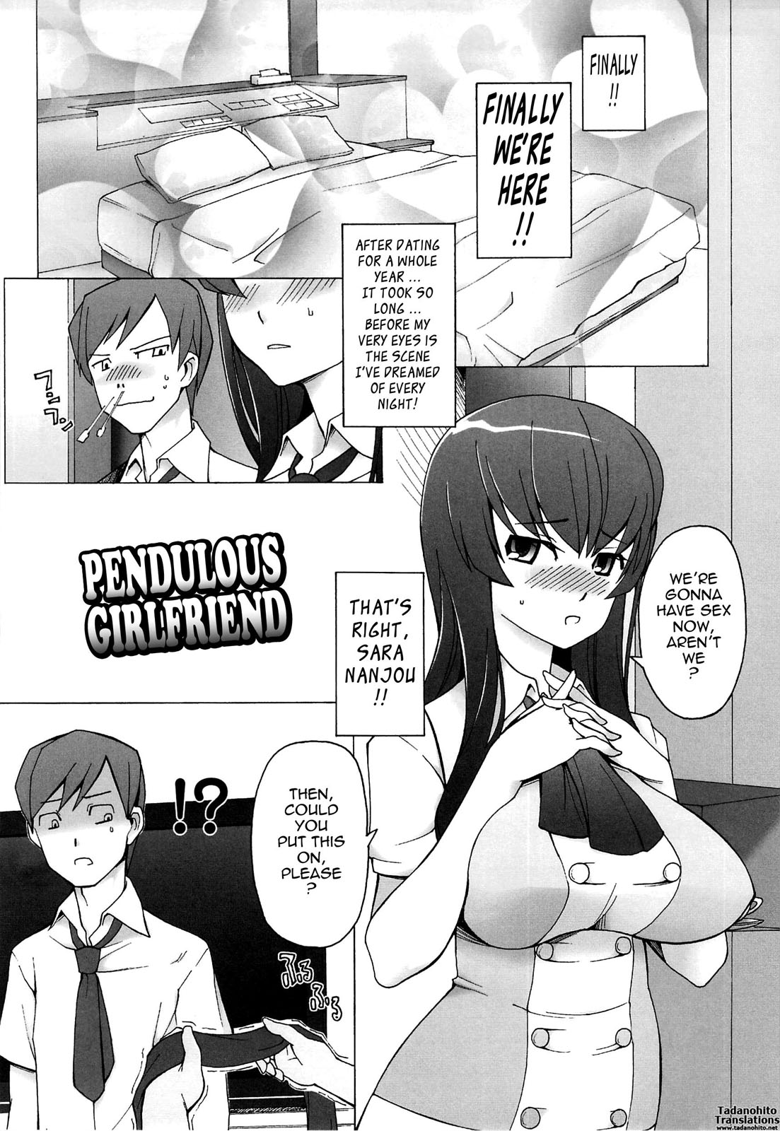 [Miito Shido] Pendulous Girlfriend [English][Decensored] 