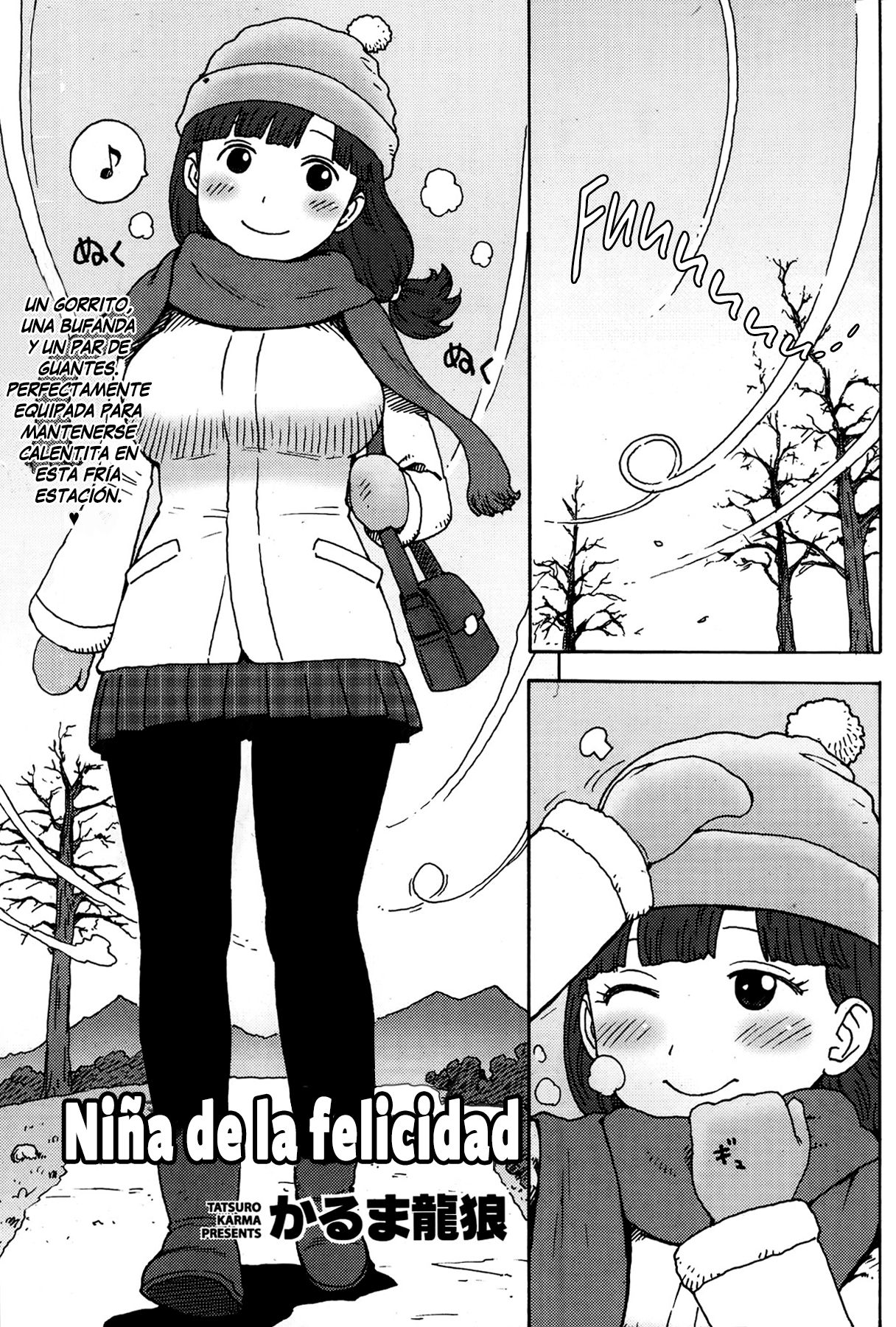 [Karma Tatsuro] Shiawase no Shoujo | Niña de la felicidad (Monthly Vitaman 2014-01) [Spanish] [Nightow] [かるま龍狼] 幸せの少女 (月刊 ビタマン 2014年1月号) [スペイン翻訳]