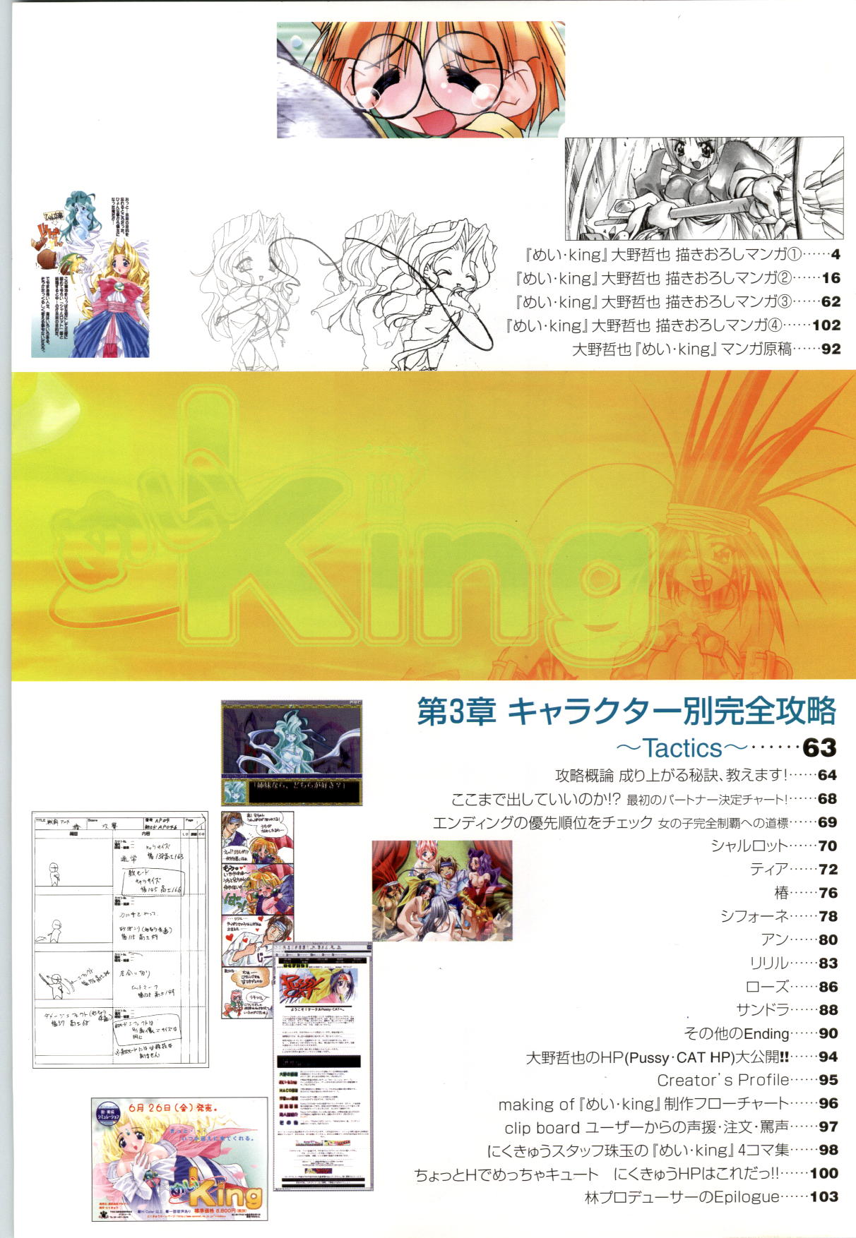 Mei King Official Visual Book めいKing 公式ビジュアルブック