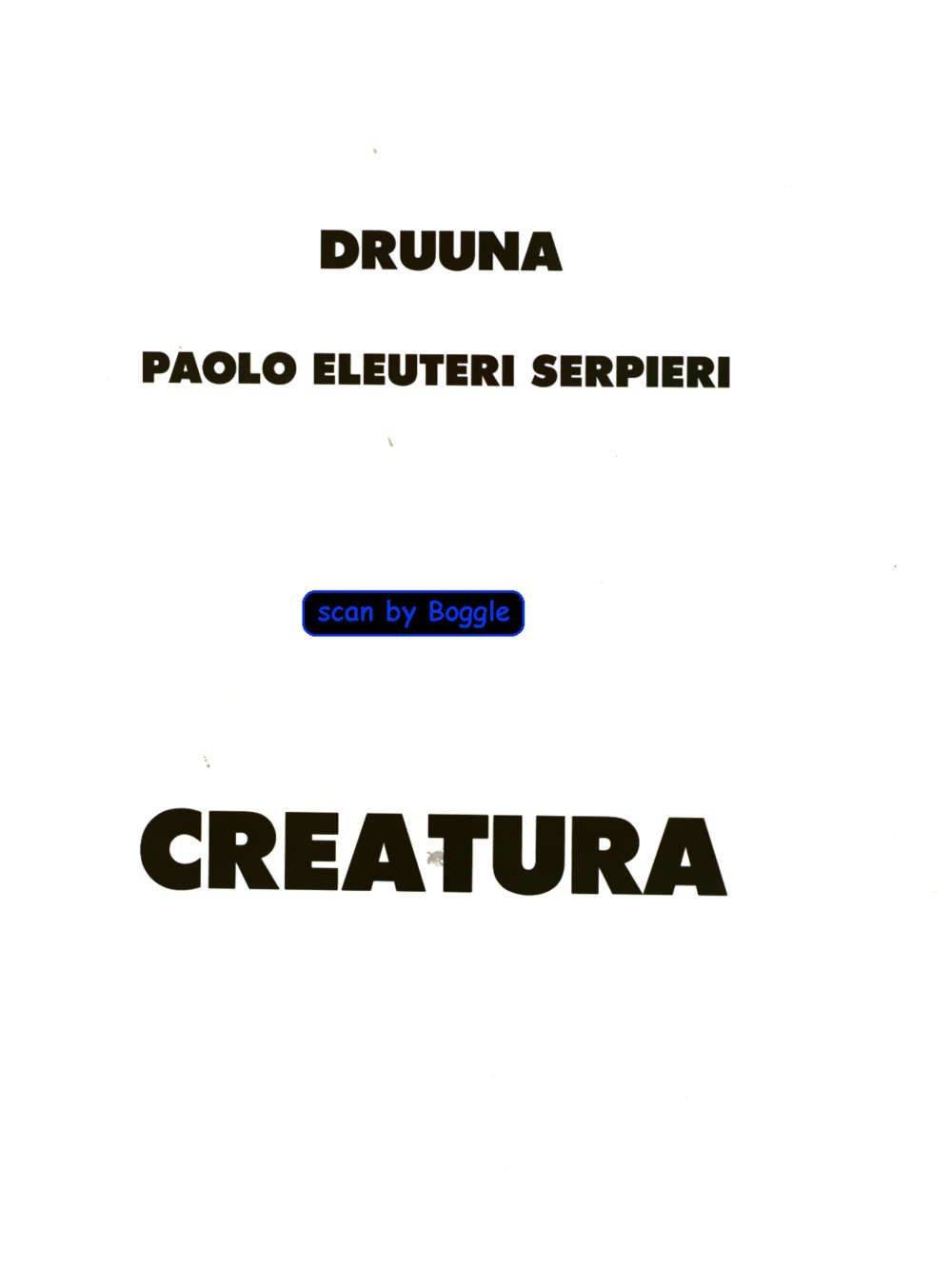 [Paolo Eleuteri Serpieri] Druuna Vol. 3 - Creatura [French] 