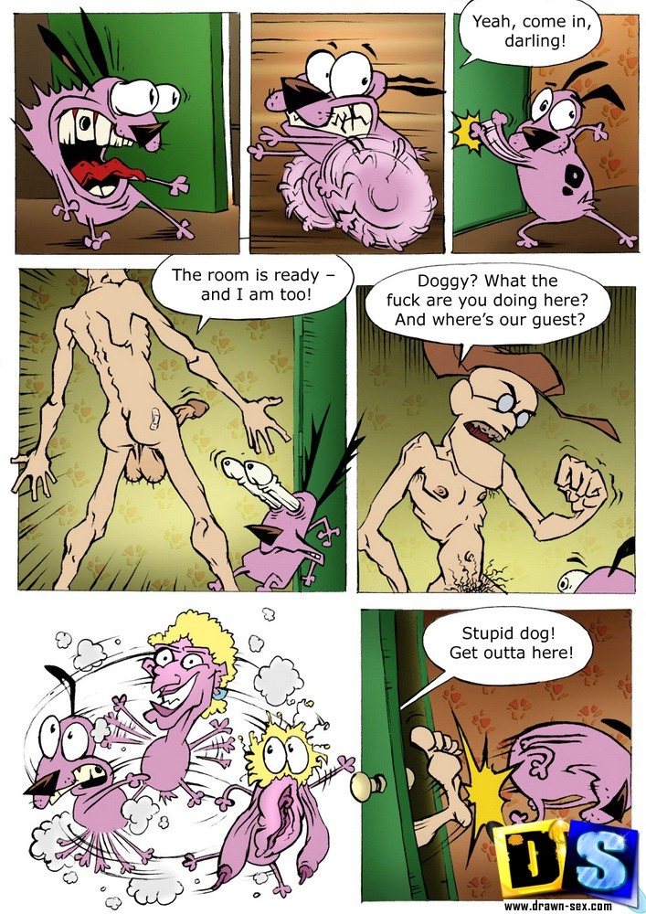 [Drawn-Sex] Courage the Cowardly Dog 