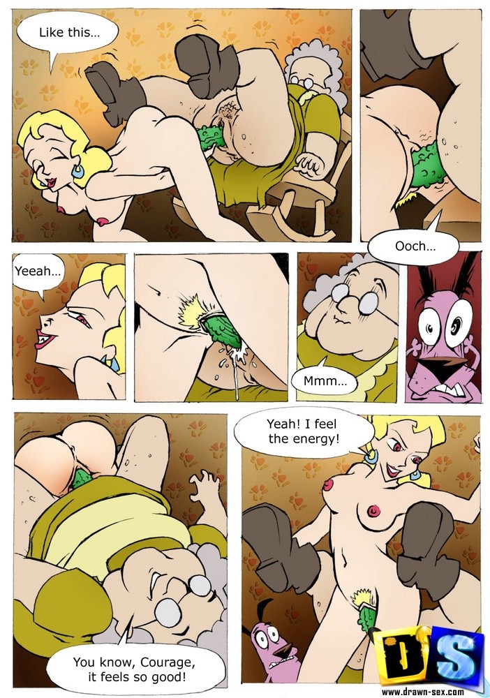 [Drawn-Sex] Courage the Cowardly Dog 