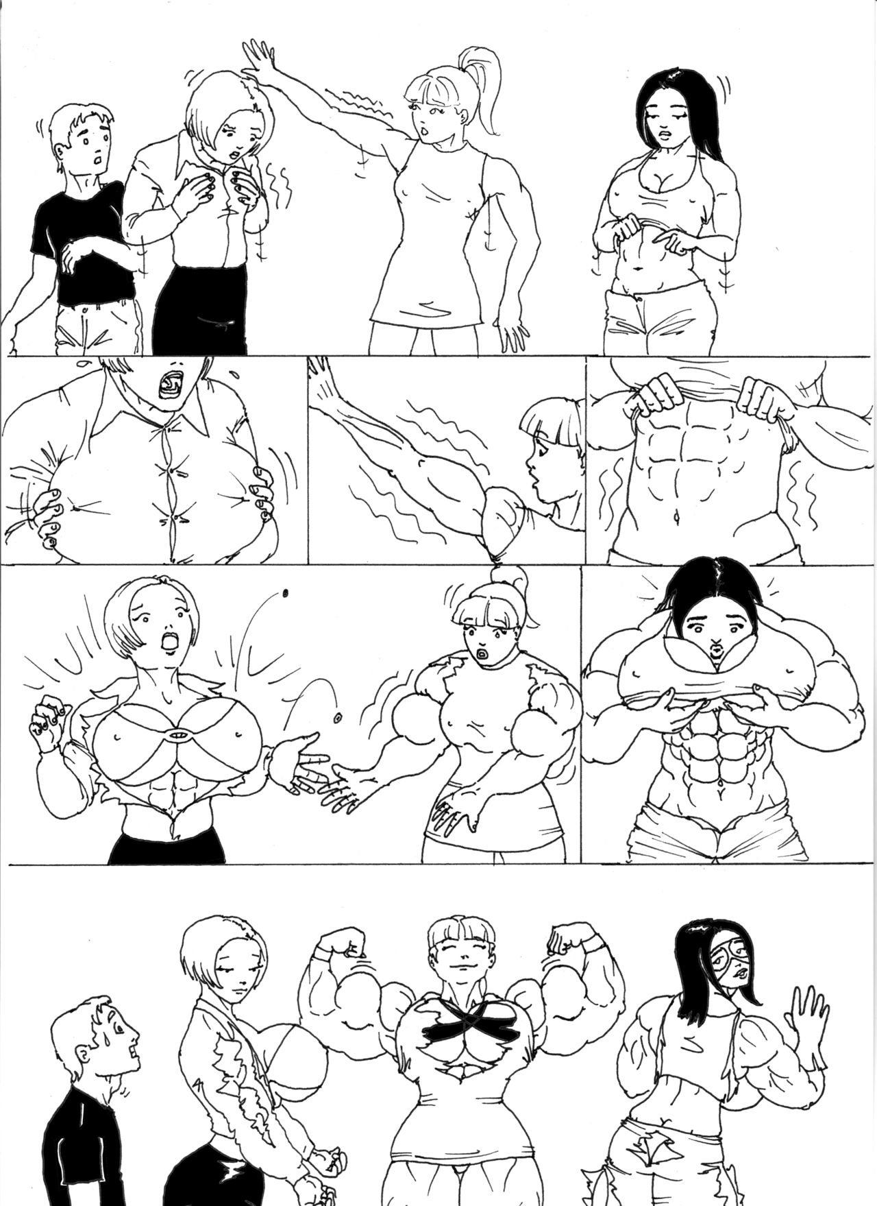 [Femfortefan] Female Muscle Growth 
