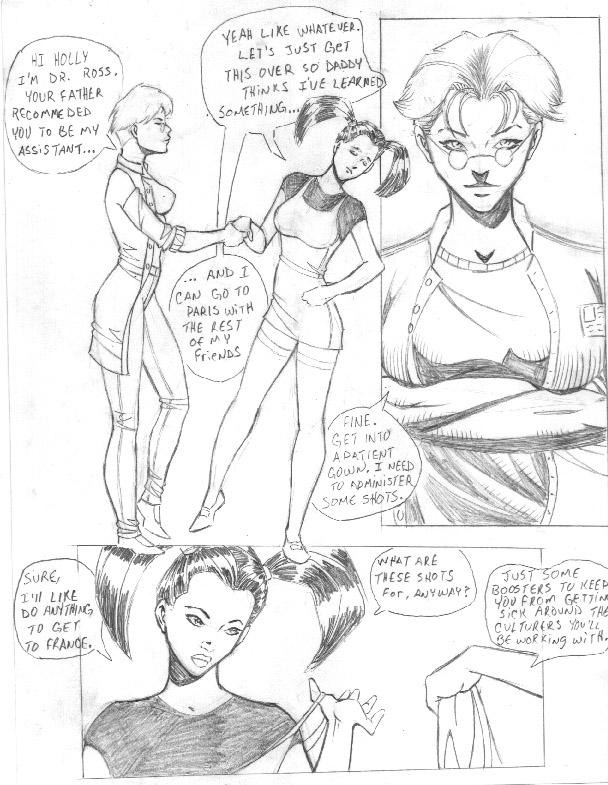 Jae's shrinking, breast expansion, and growth comics 