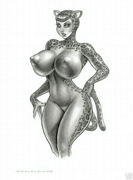 VICTOR RINALDI ART - Huge Tits drawings #12 